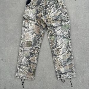 Cabelas Camouflage Cargo Pants Mens Size 38 Seclusion 3D Camo Outdoors Hunting